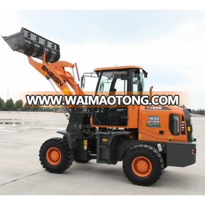 ENSIGN brand mini wheel loader YX828 with best quality in China