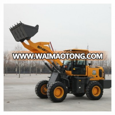 Manufacturer high quality ENSIGN brand 2 ton agricultural type small wheel loader YX832