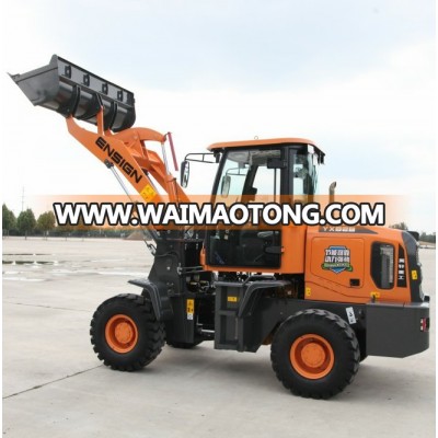 Manufacturer high quality ENSIGN brand 1.5 ton agricultural type Mini wheel loader YX832