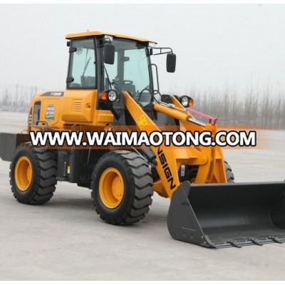 Top quality 2 ton mini wheel loaders Ensign YX832 with ISO and CE